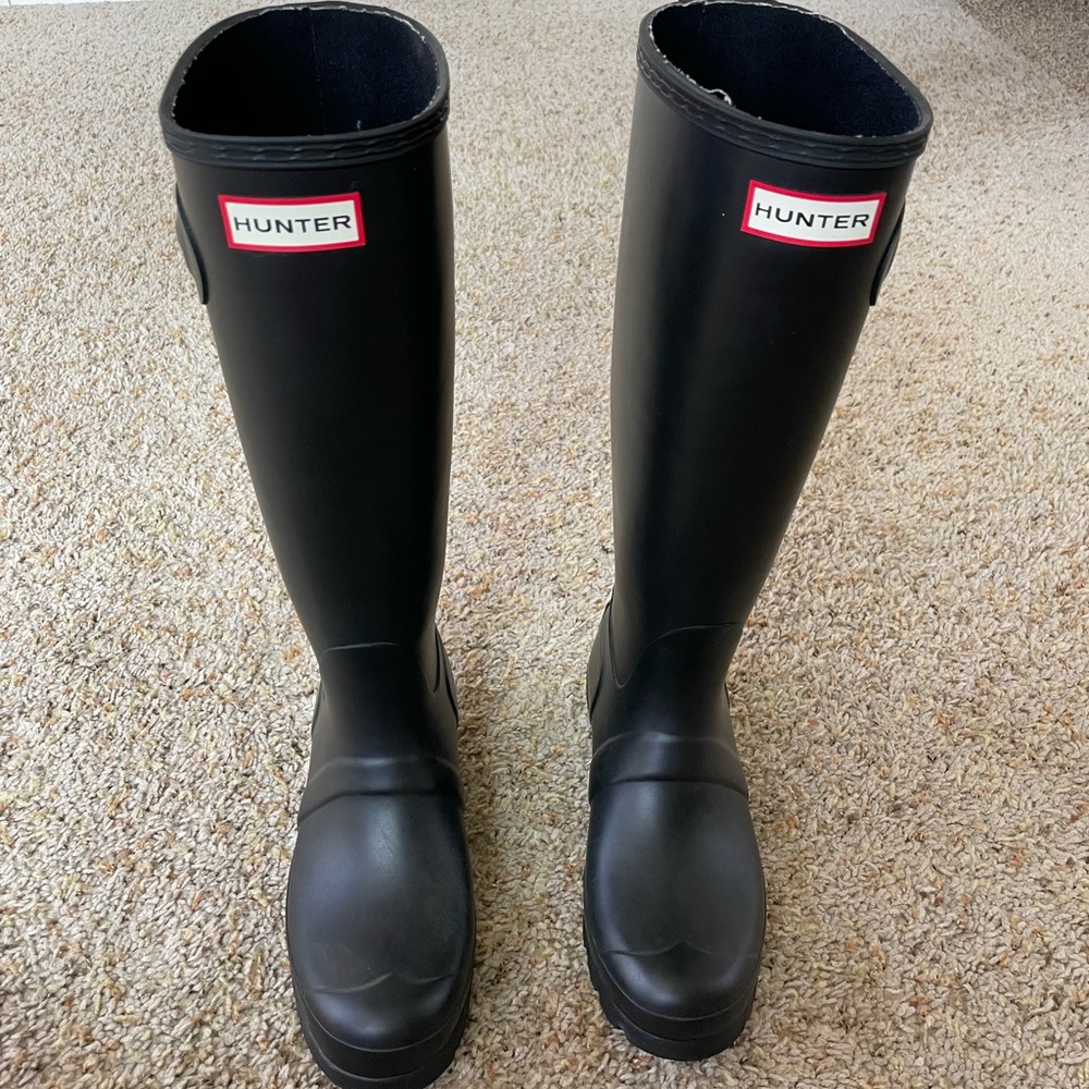 Black Hunter Rain Boots